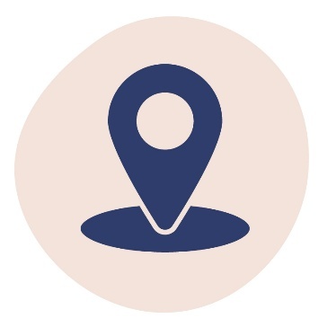 A location pin.